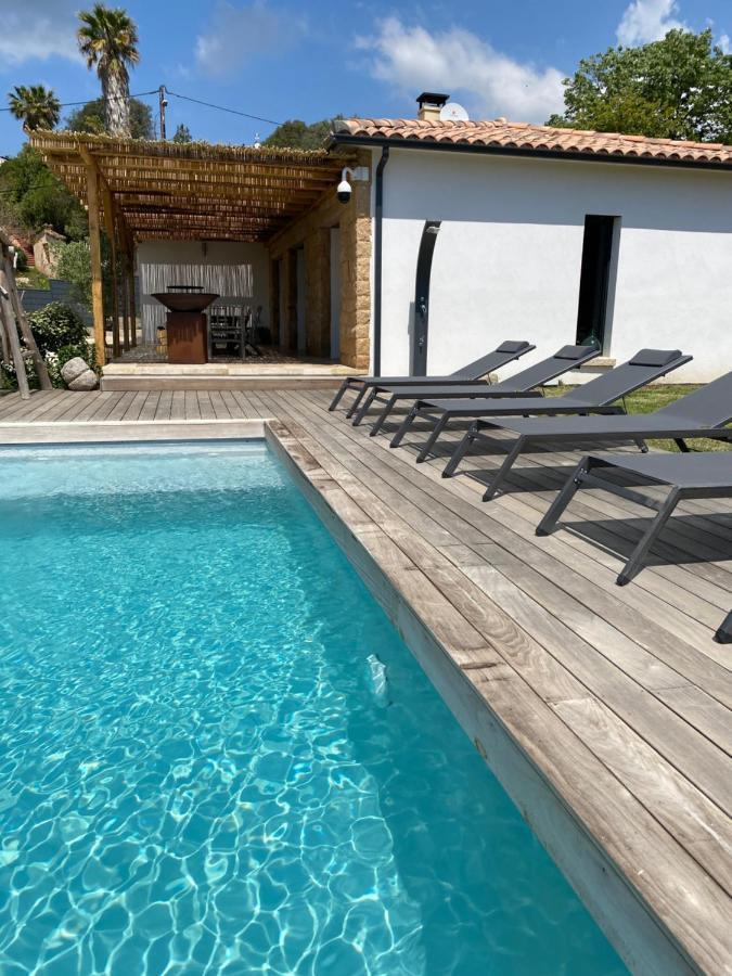 Villa De Charme Avec Piscine A Ajaccio Alata Exterior photo